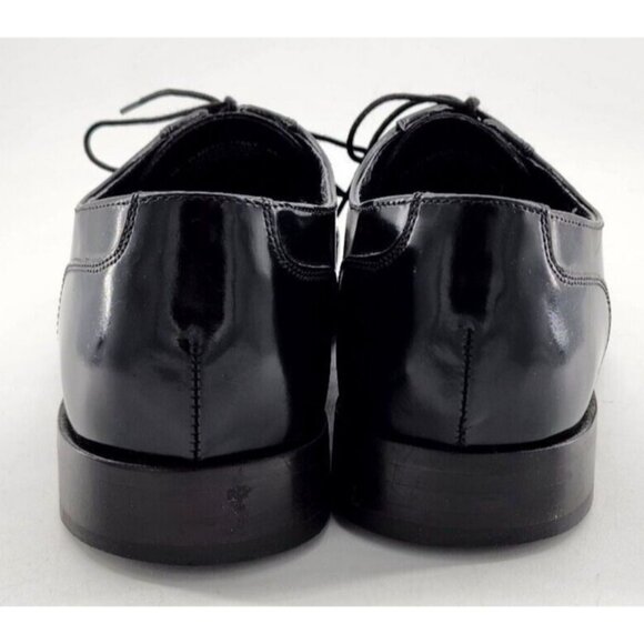 Florsheim Black Leather Cap Toe Oxford‎ Shoe Lace Closure Dress Shoes Size 10 D main image 7